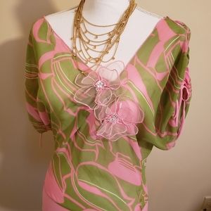 forever 21 sheer top.